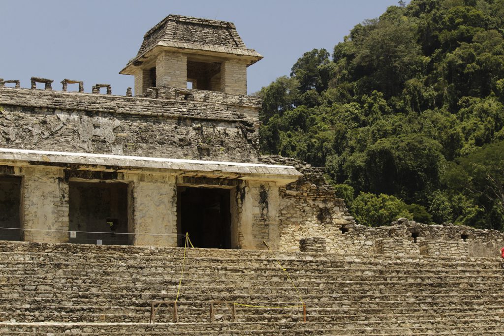El Castillo en Palenque Chiapas