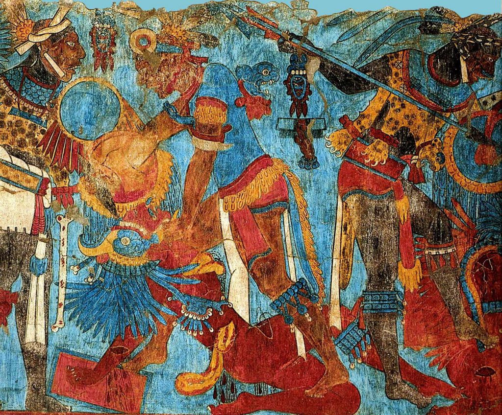 Mural polícromo de Cacaxtla, Tlaxcala