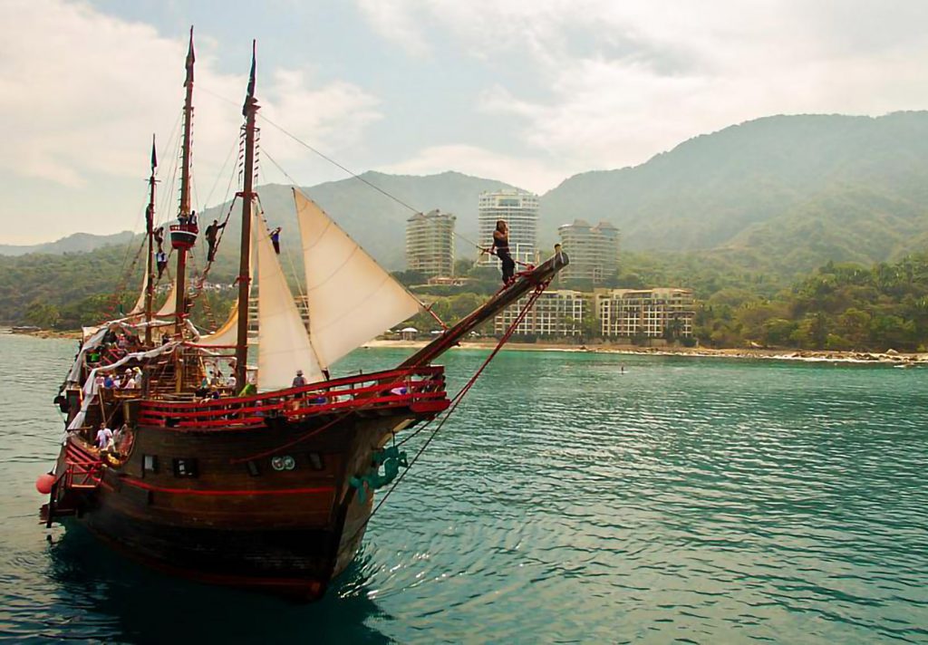 Barco pirata Marigalante