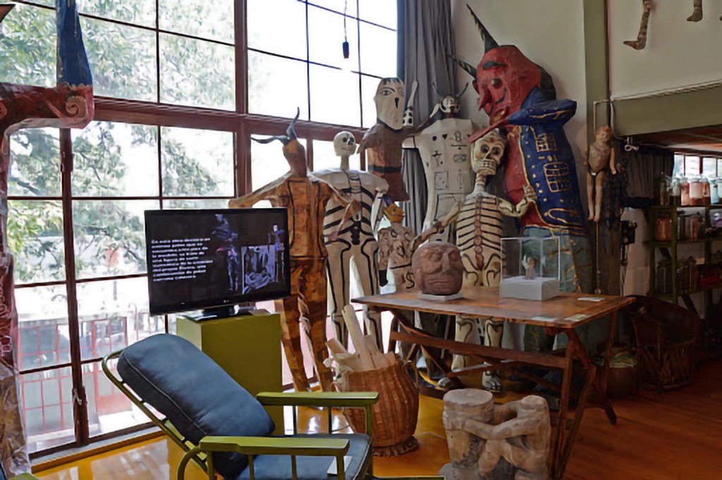 Interior del Museo Casa Estudio Diego Rivera y Frida Kalho