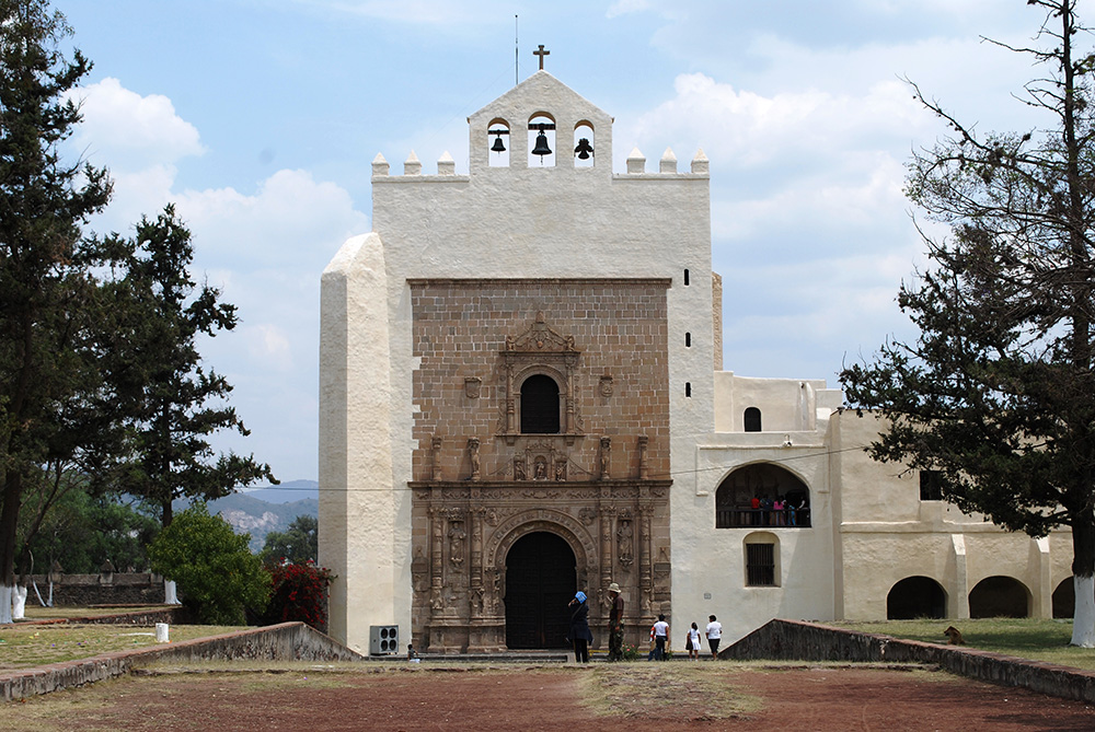 Fachada del Ex Convento de San Agustín Acolman